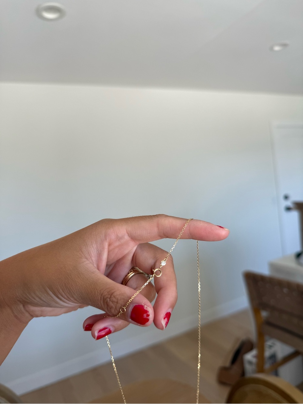 Gorjana 14K Gold Delicate Link Chain - Picture 3 of 8